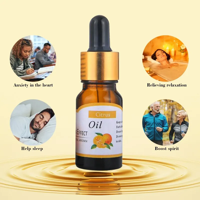 100% Pure Natural Essential Oils For Aromatherapy Diffusers Essential Oil for Relieve Stress Organic Body Massage Relax TSLM2
