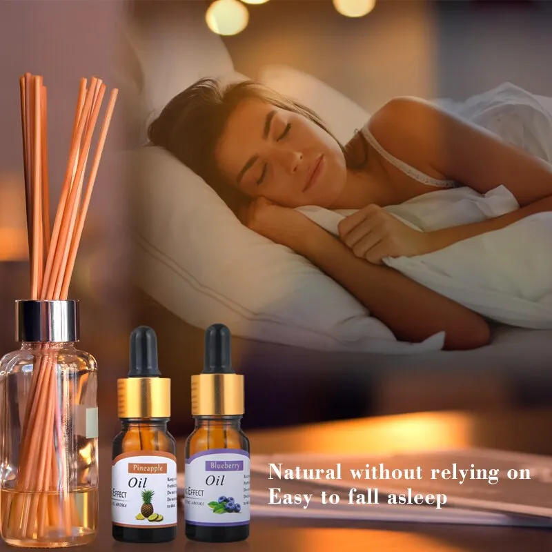 100% Pure Natural Essential Oils For Aromatherapy Diffusers Essential Oil for Relieve Stress Organic Body Massage Relax TSLM2