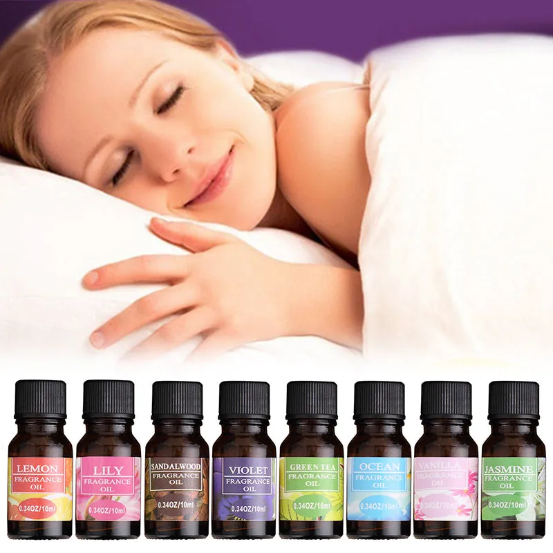 10ml Essential Oils For Aromatherapy Diffusers Pure Essential Oils Relieve Stress for Organic Body Massage Relax Skin Care TSLM2