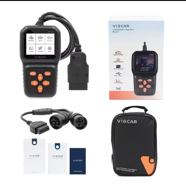 12V / 24V Truck Diagnostic Tool CAN OBD2 EOBD Scanner Search