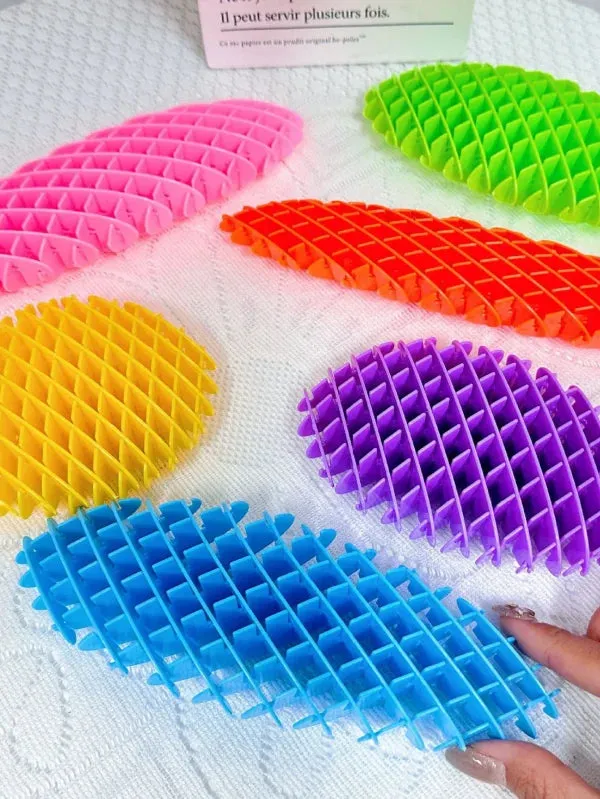 3d Decompression Stretch Mesh Toy | 3d Print Anti-stress Magic Worm