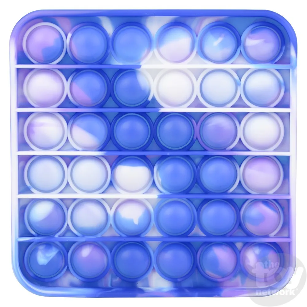 5" Tie Dye Bubble Poppers Stress Reliever, Bubble Popping - Random Style Pick (1 Pcs)