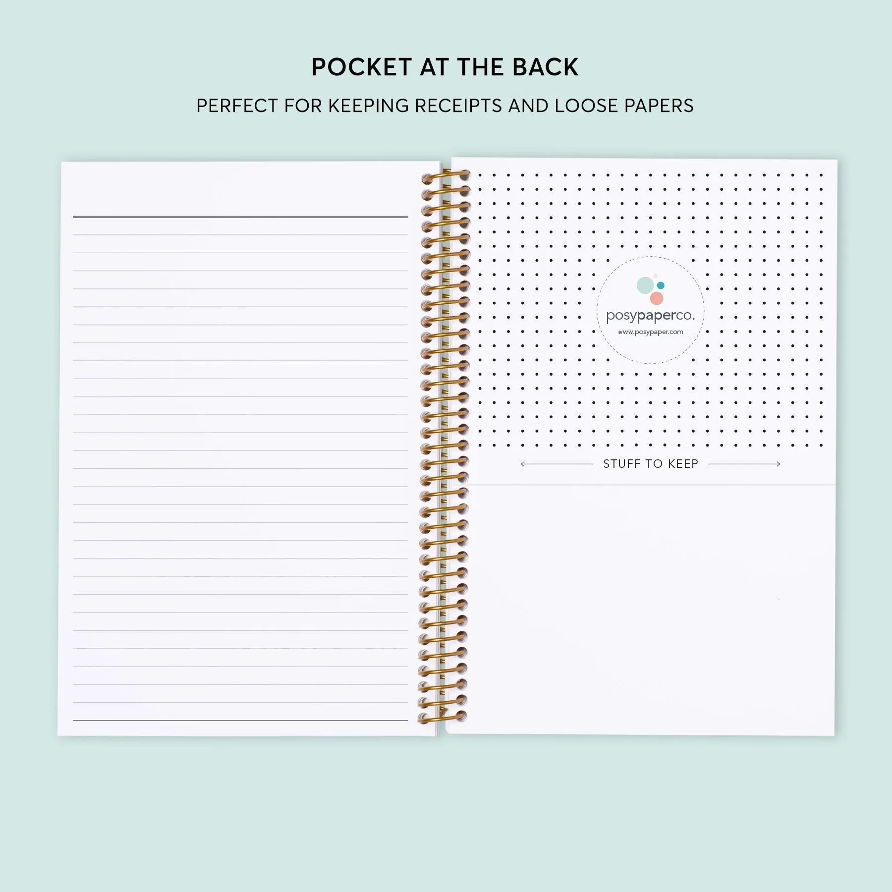 6x9 Budget Planner - Abstract Florals Pink Multicolor