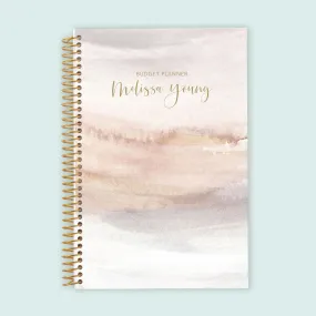 6x9 Budget Planner - Neutral Gradient Watercolor