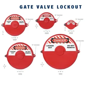 Abus Gate Valve Lockout Devices