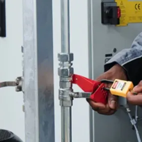 Abus Metal Ball Valve Lockout Devices