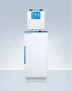 Accucold 24" Wide All-Refrigerator/All-Freezer Combination - ARS8PV-FS24LSTACKMED2