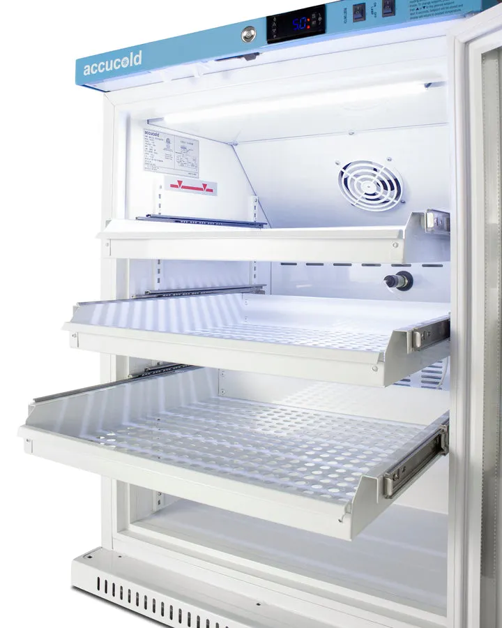 Accucold 6 Cu.Ft. ADA Height Vaccine Refrigerator with Removable Drawers - ARG6PVDR