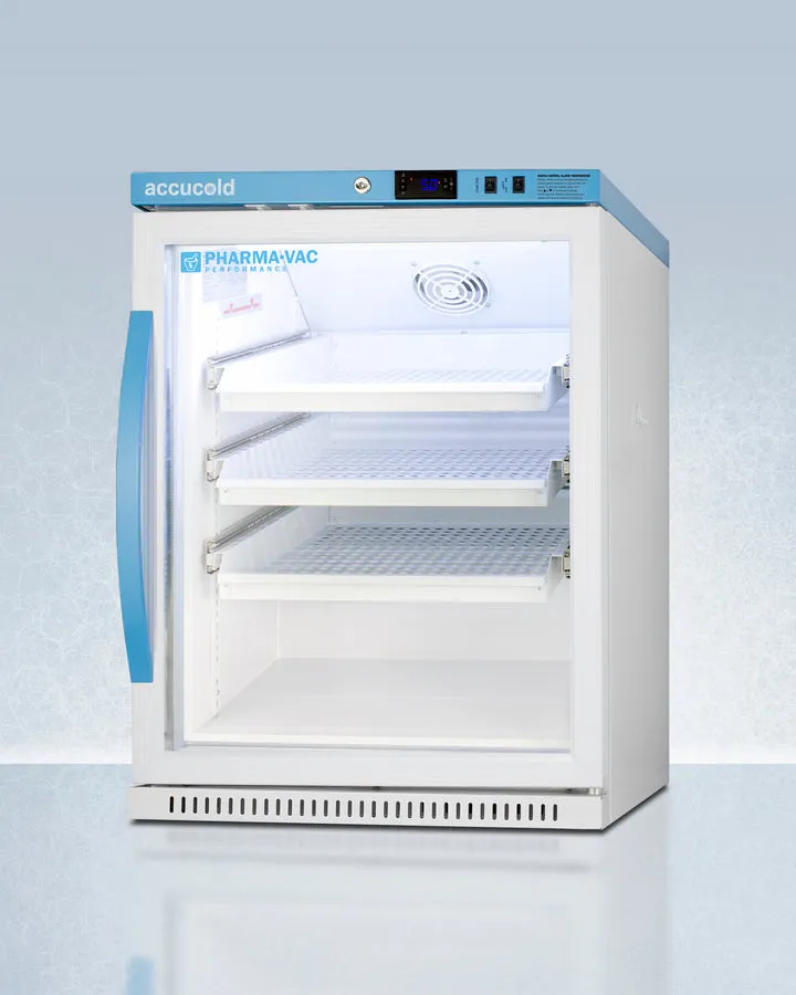 Accucold 6 Cu.Ft. ADA Height Vaccine Refrigerator with Removable Drawers - ARG6PVDR