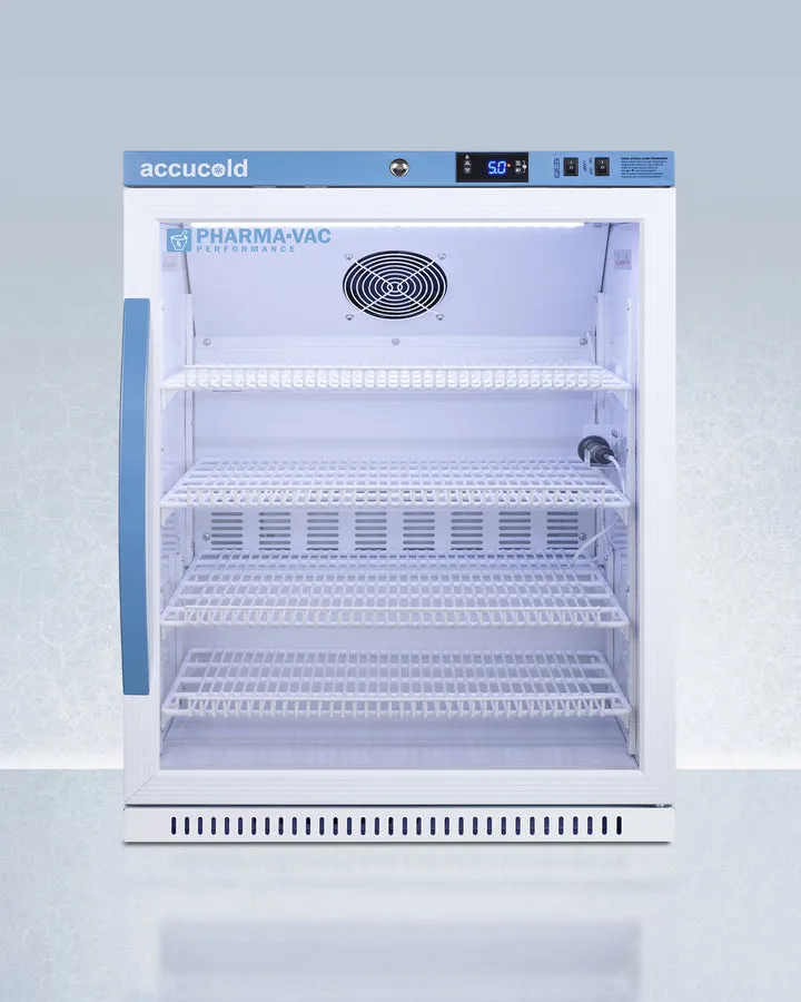 Accucold 6 Cu.Ft. Vaccine Refrigerator ADA Height - ARG61PVBIADA