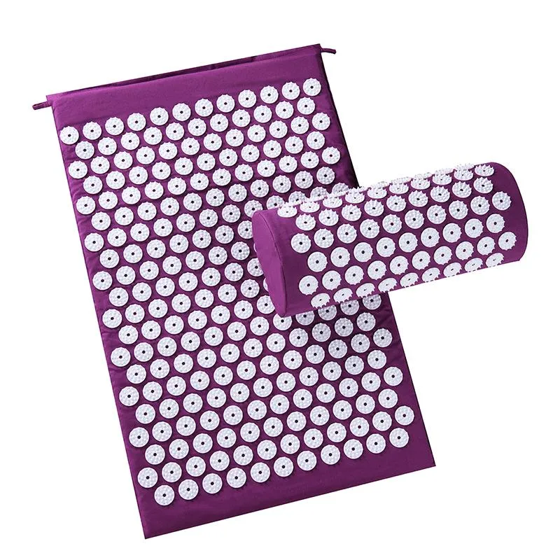 Acupressure Massager Mat with Pillow Cushion