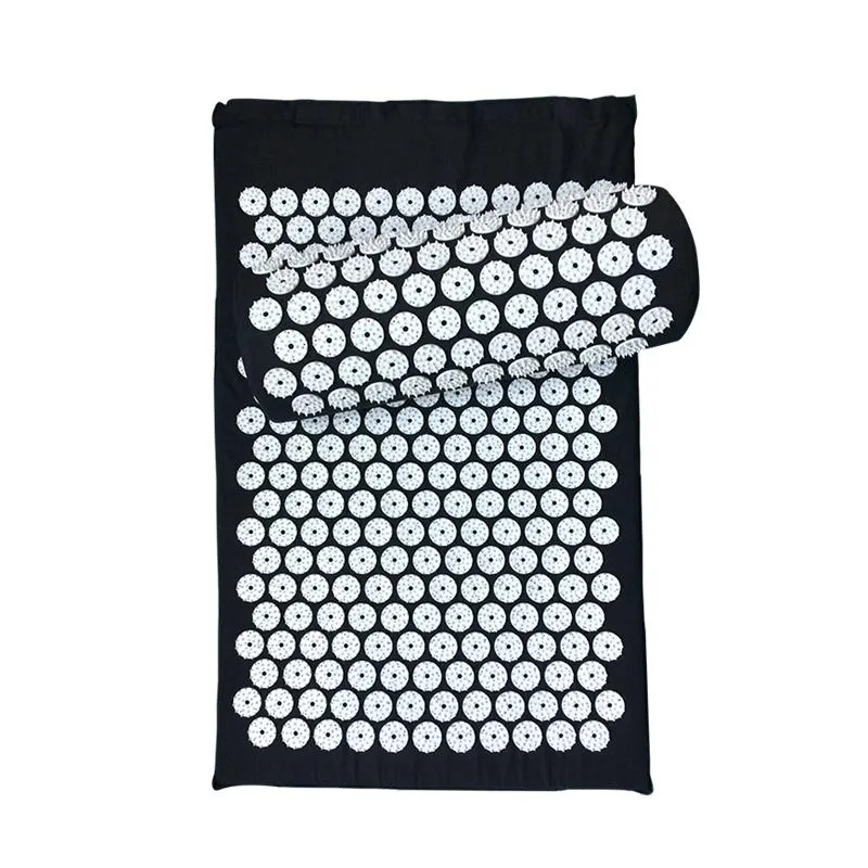 Acupressure Massager Mat with Pillow Cushion