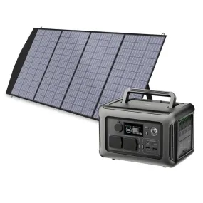 ALLPOWERS Solar Generator Kit 600W (R600   SP033 200W Solar Panel)