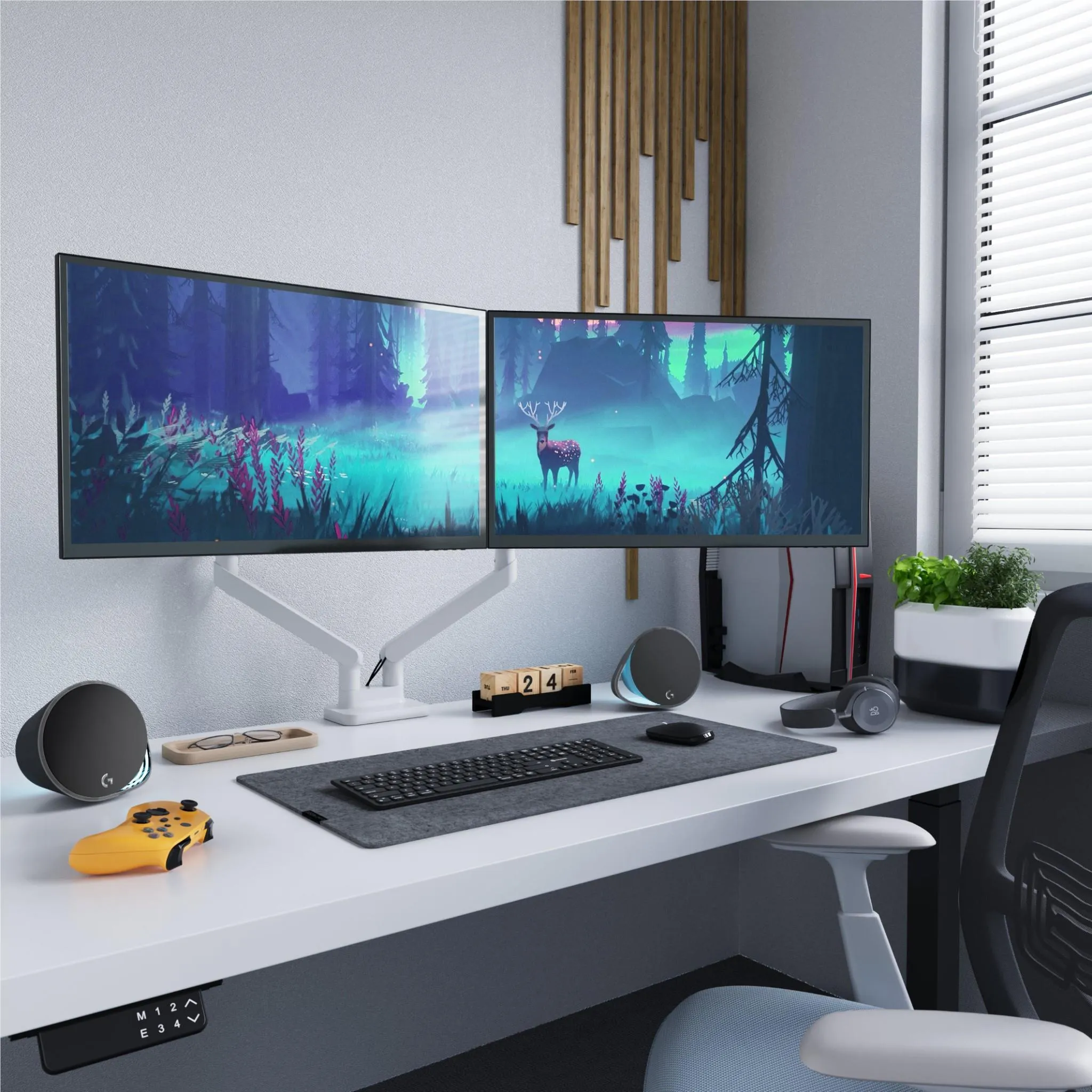 Alogic 32" Glide Dual Monitor Arm