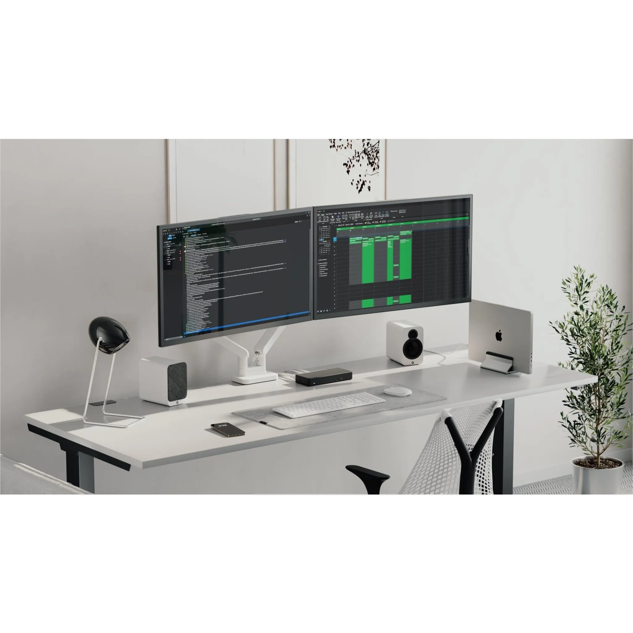 Alogic 32" Glide Dual Monitor Arm