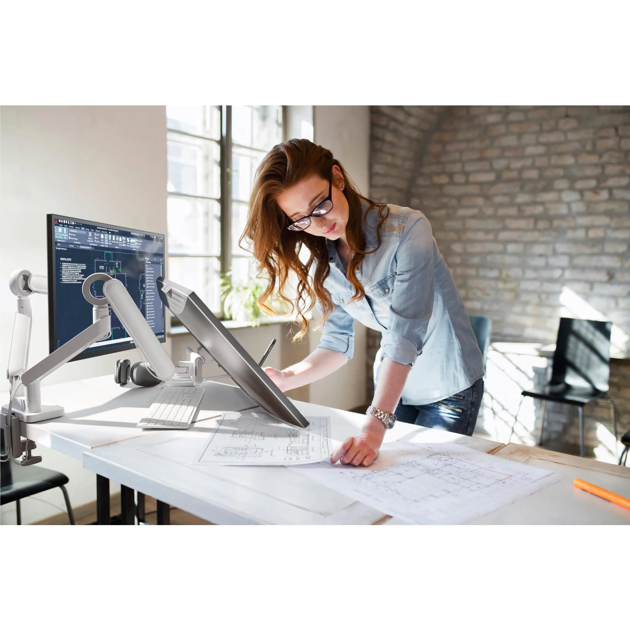 Alogic 32" Glide Dual Monitor Arm