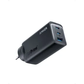 Anker GaNPrime 120W 3-Port Wall Charger with USB-C to USB-C Cable (Black)