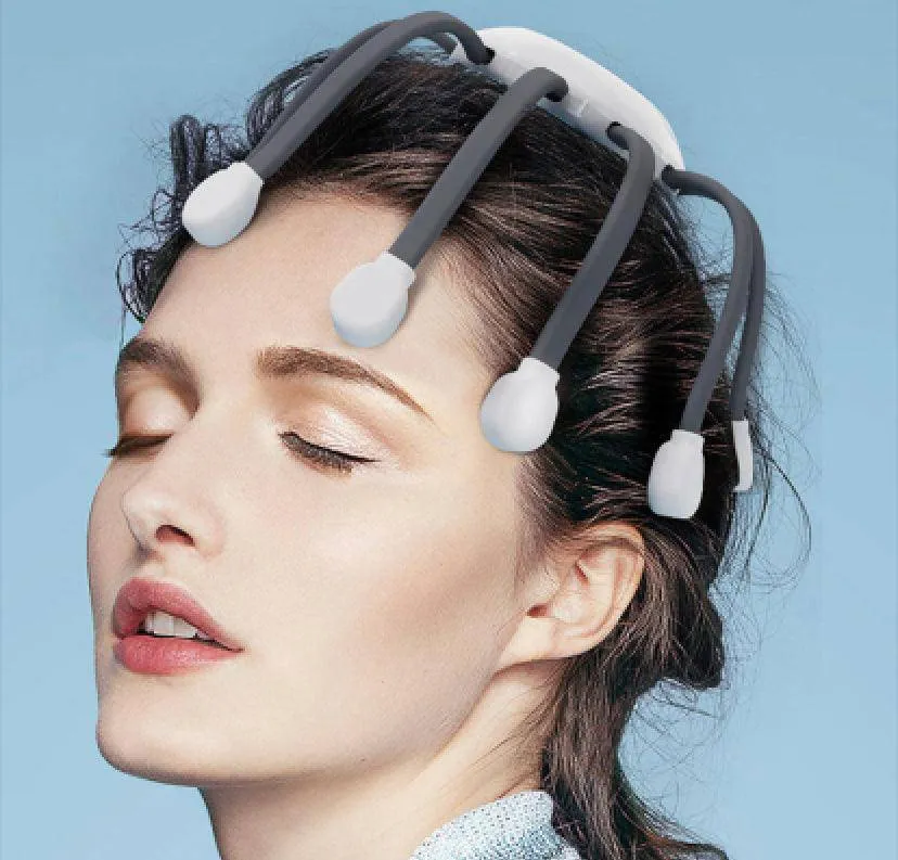 Automatic Octopus Hair Scalp Vibration Massager