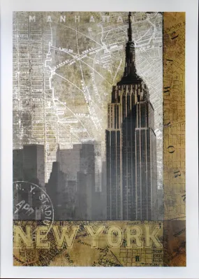 Autumn in New York by Keith Mallett
