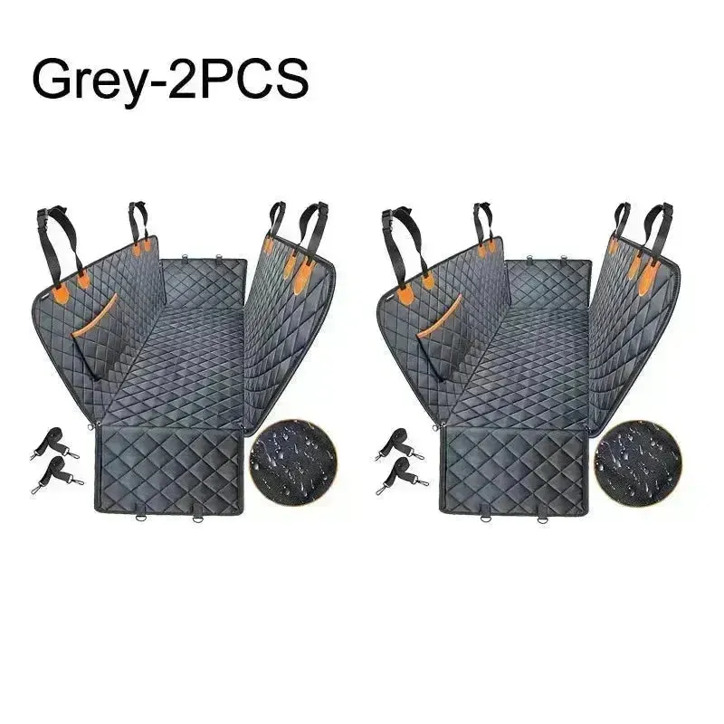 Back Seat Extender for Dogs – Waterproof, Durable Car Seat Cover with Anti-Slip Hammock Design