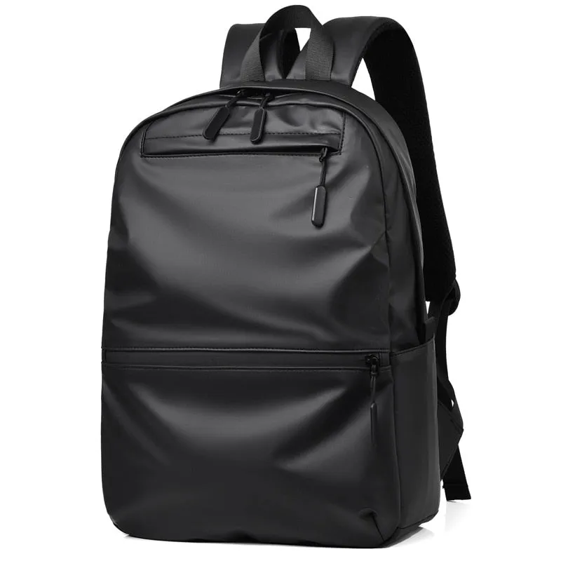 Back to school Korean Fashion Men Backpack Business Laptop Backpack Large Capacity Short Distance Travel Backpack Double Shoulder Bag Schoolbag