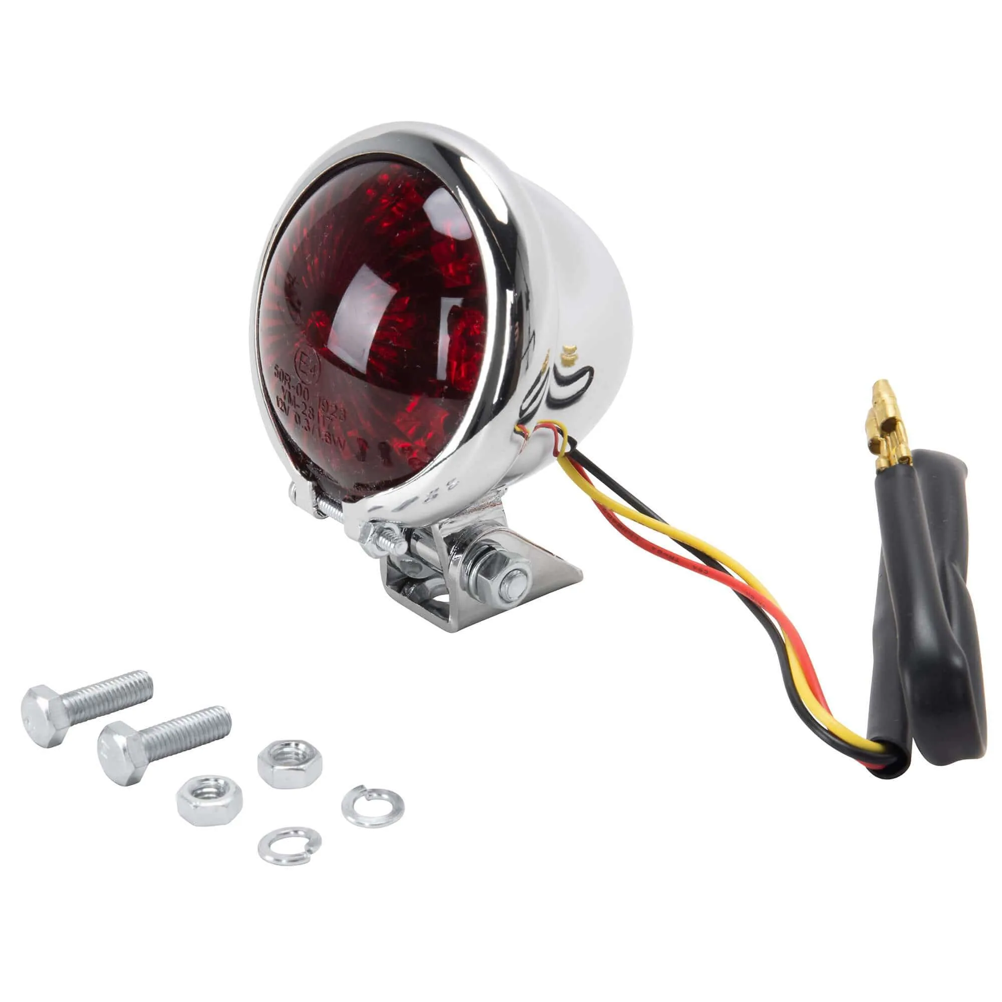Bates Style Chrome LED Taillight