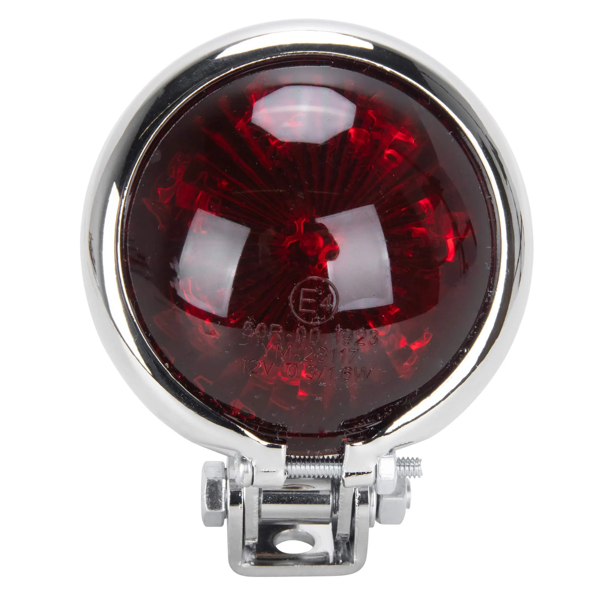 Bates Style Chrome LED Taillight