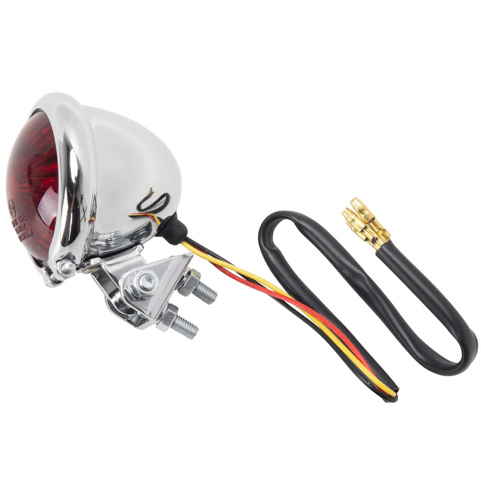 Bates Style Chrome LED Taillight