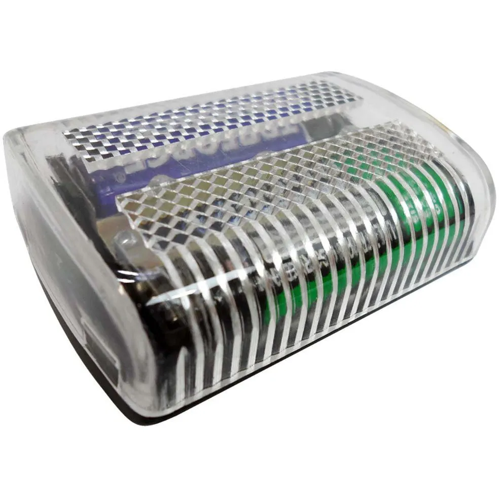 Bicycle Clip-on Tail Light with 3 Red LED Lights Inside