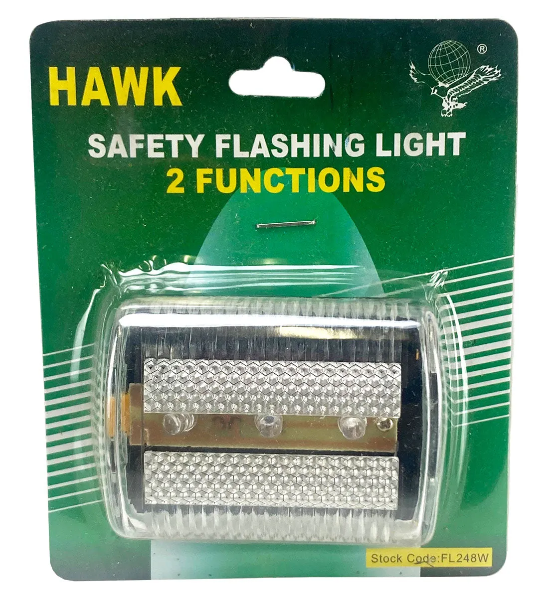 Bicycle Clip-on Tail Light with 3 Red LED Lights Inside