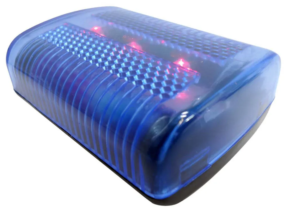 Bicycle Clip-on Tail Light with 3 Red LED Lights Inside