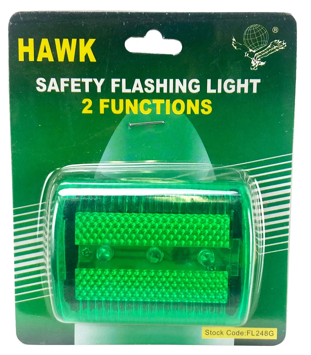 Bicycle Clip-on Tail Light with 3 Red LED Lights Inside
