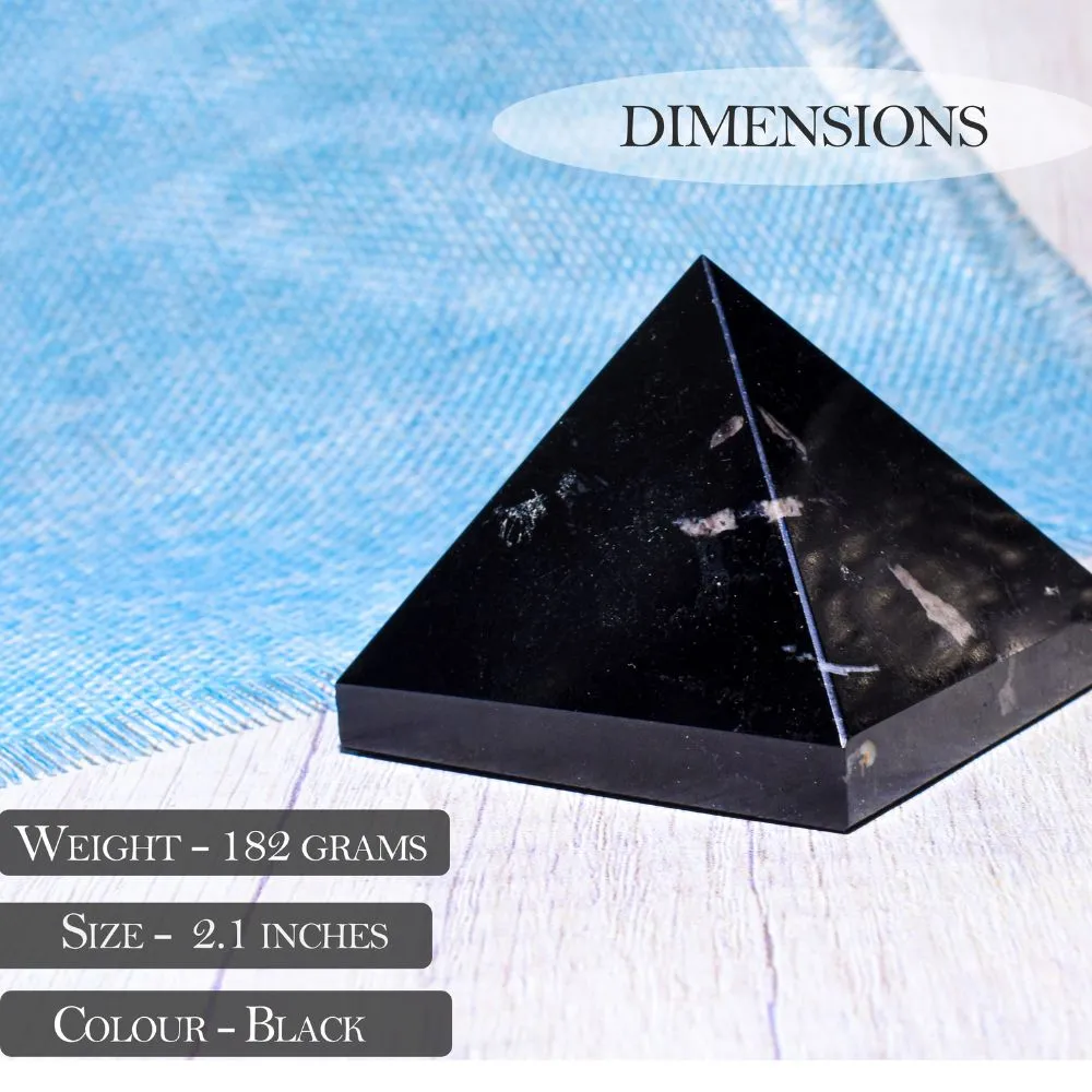 Black Tourmaline Prism | Protection From Negative Energies