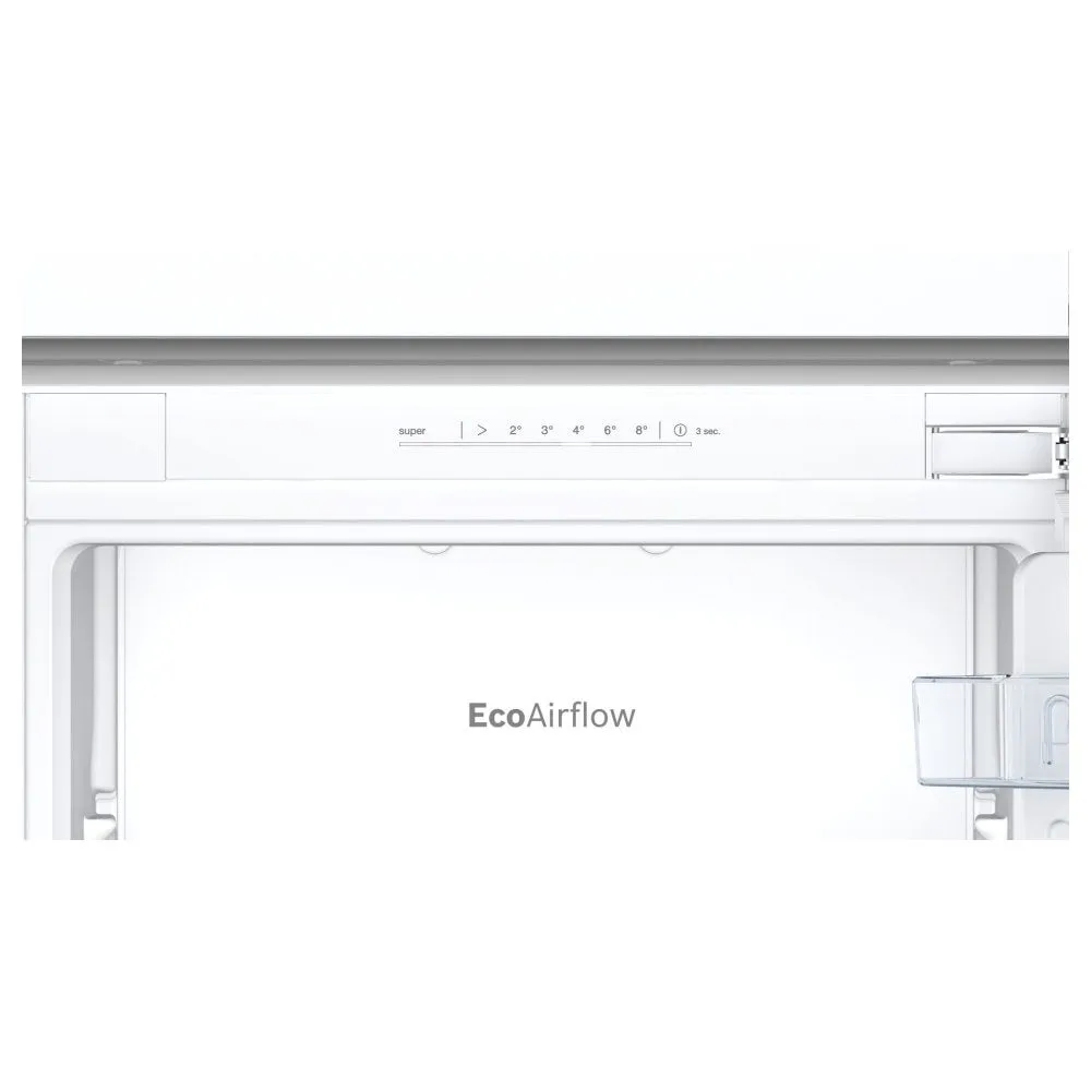 Bosch Serie 2 KIN86NFF0G Integrated 70-30 Frost Free Fridge Freezer with Fixed Door Fixing Kit - White