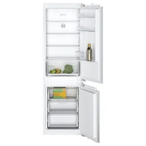 Bosch Serie 2 KIN86NFF0G Integrated 70-30 Frost Free Fridge Freezer with Fixed Door Fixing Kit - White