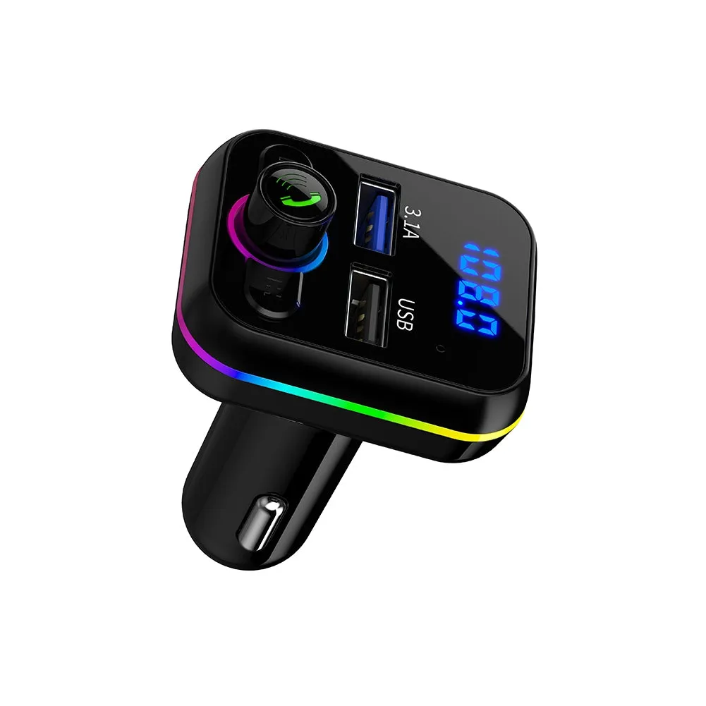 Car Mp3 Music Player Bluetooth-compatible V5.0 Hands Free Call