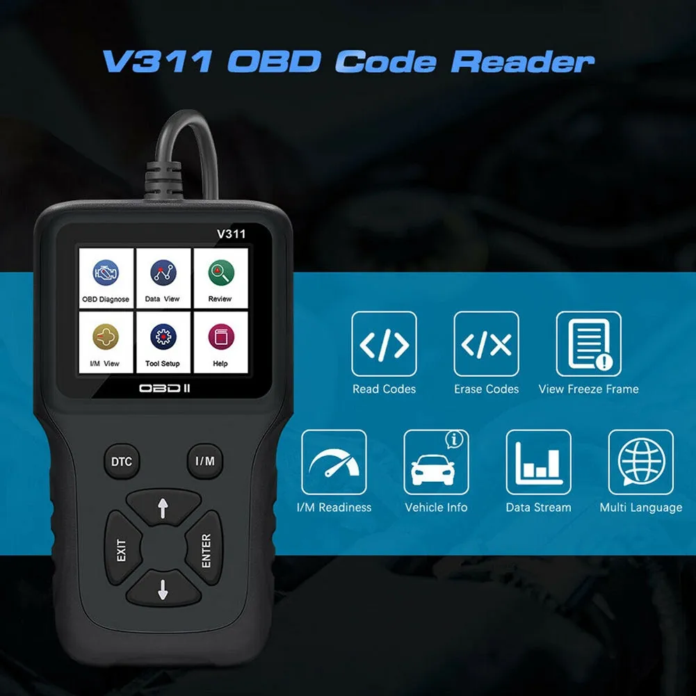 Car OBD2 Code Reader Auto Scanner Car Check Engine