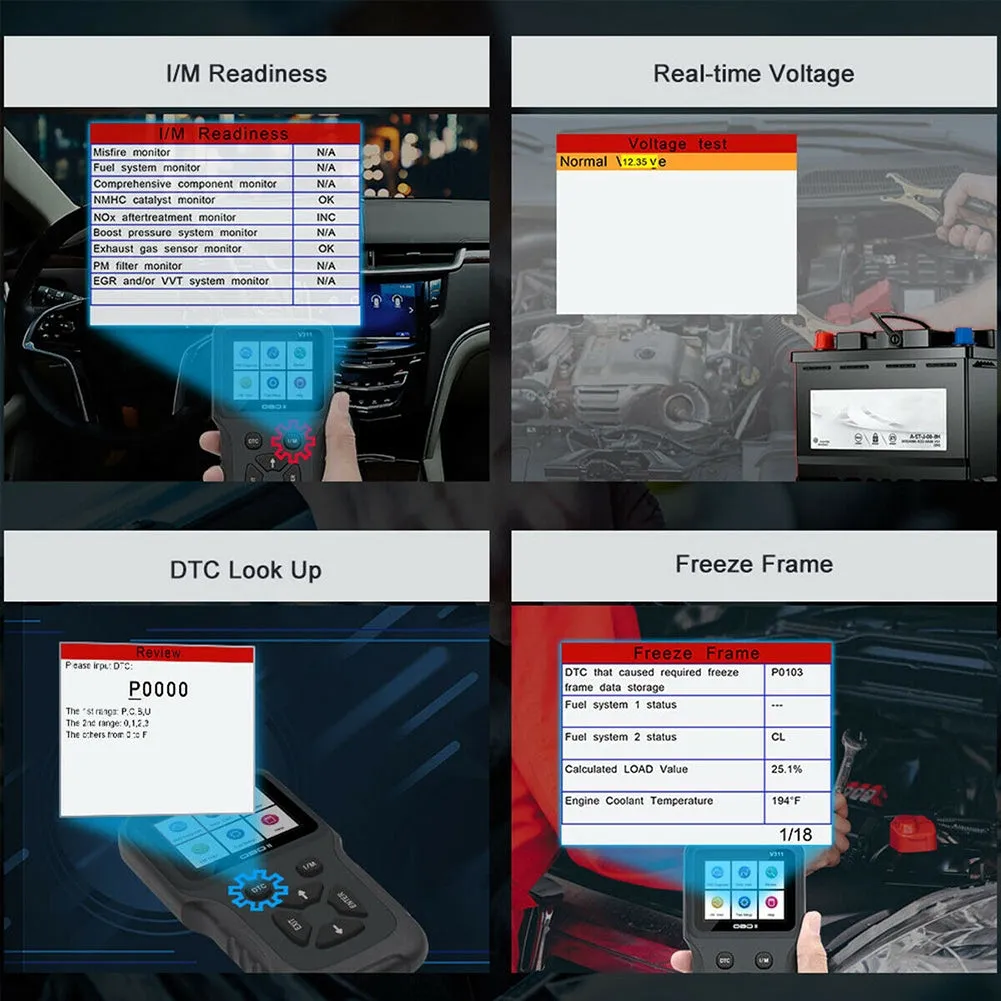 Car OBD2 Code Reader Auto Scanner Car Check Engine