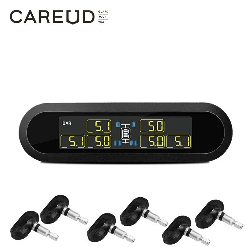 Car TPMS Tire Pressure Monitoring System Super LCD Universal for