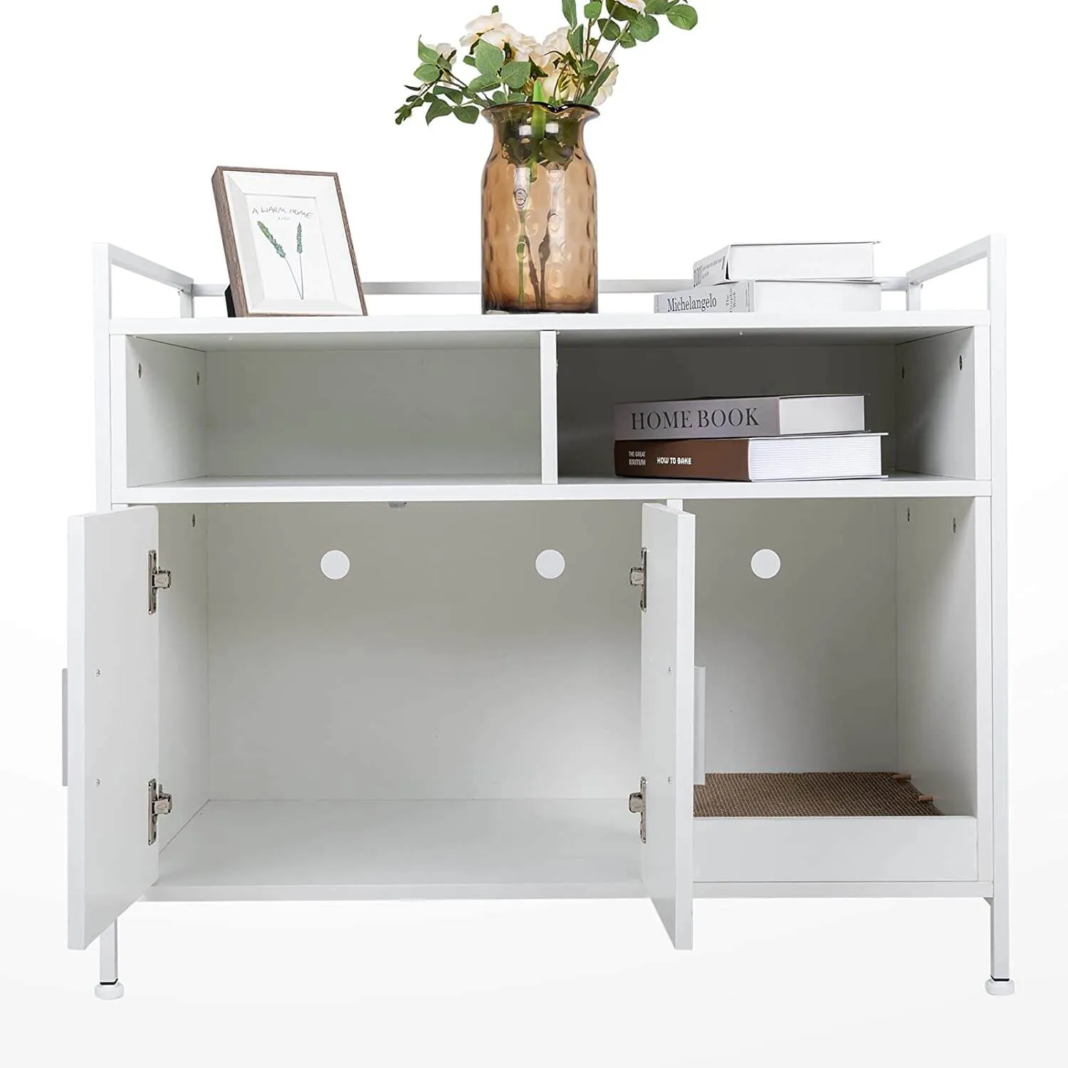 Cat Litter Box Storage Cabinet HW1193