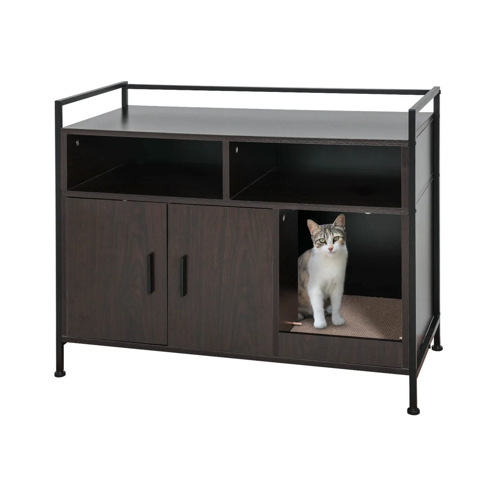 Cat Litter Box Storage Cabinet HW1193
