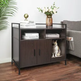 Cat Litter Box Storage Cabinet HW1193