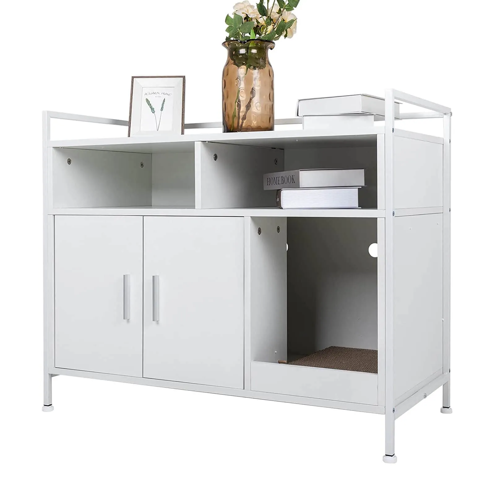 Cat Litter Box Storage Cabinet HW1193