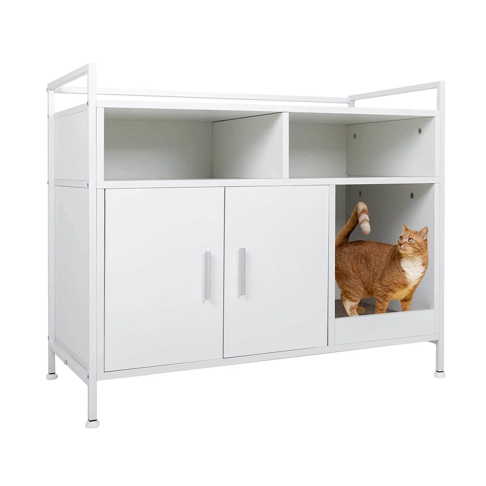 Cat Litter Box Storage Cabinet HW1193