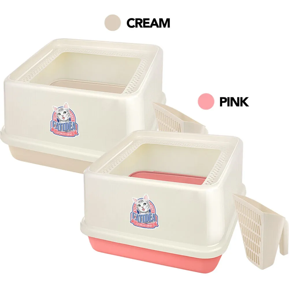 CatIdea Luxury Top-Entry Cat Litter Box