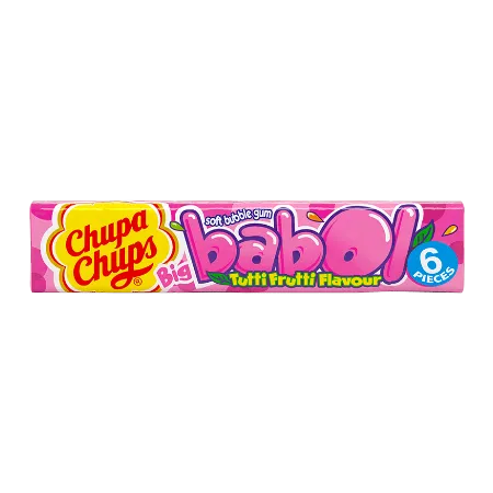 Chupa Chups Babol Tutti Frutti - 20 Count