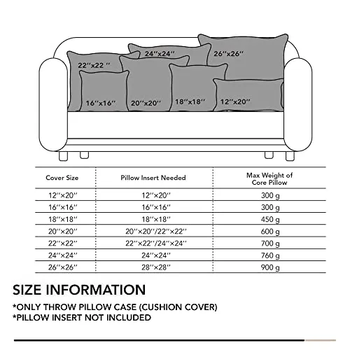 Deconovo 4 PCS Pillow Covers 18x18, No Insert - Faux Linen Sublimation Cushion Covers White Blank Pillow Covers, Throw Pillow Cases for Sofa, 18x18 Inch Natural White, Set of 4, Case Only