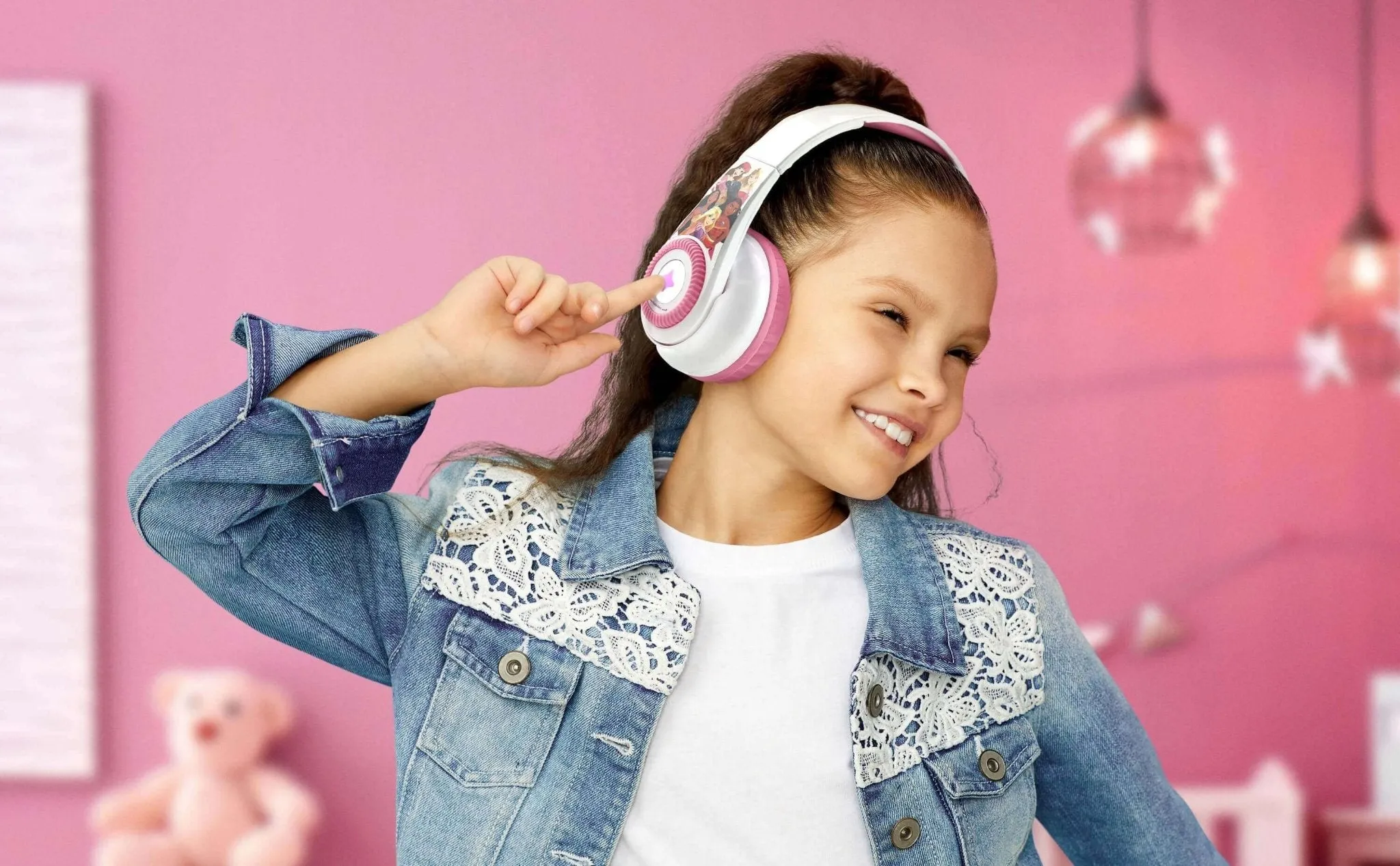 Disney Princess Bluetooth Headphones with EZ Link  Technology