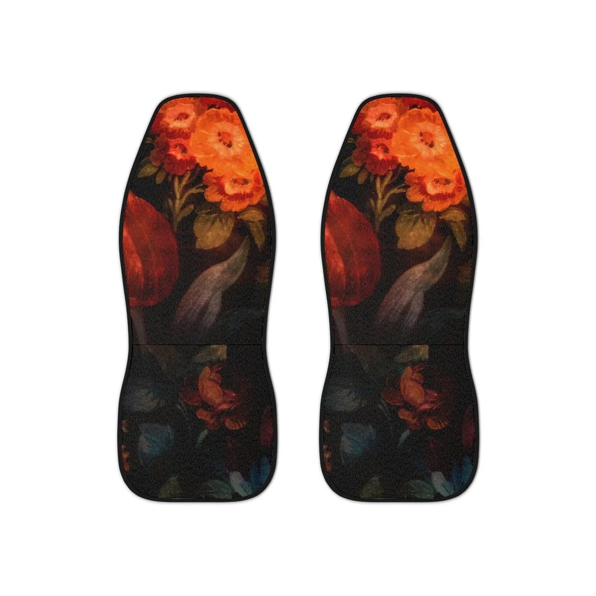 Floral Seat Covers for Cars, Boho Car Seat Cover, Hippie Car Accessories for Women, Bohemian Universal Vehicle Seat Protector, Dark Academia