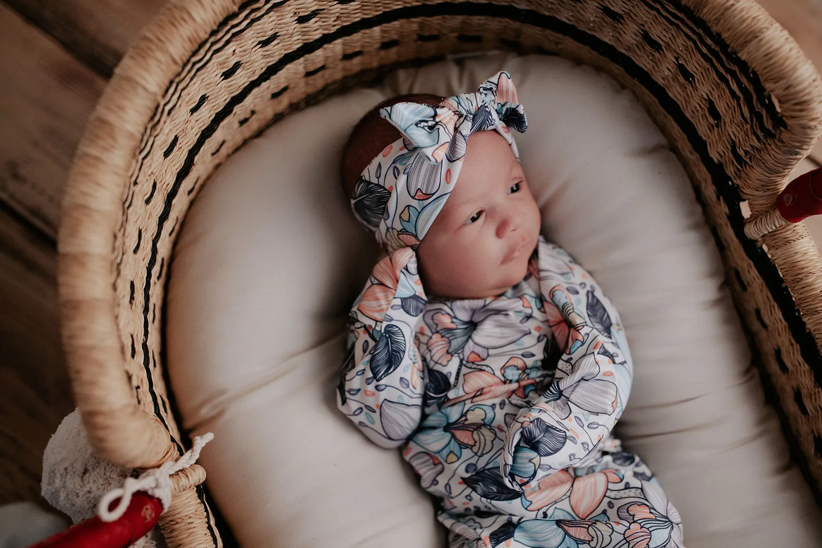 Flower Bloom Mommy Labor and Delivery/ Nursing Gown